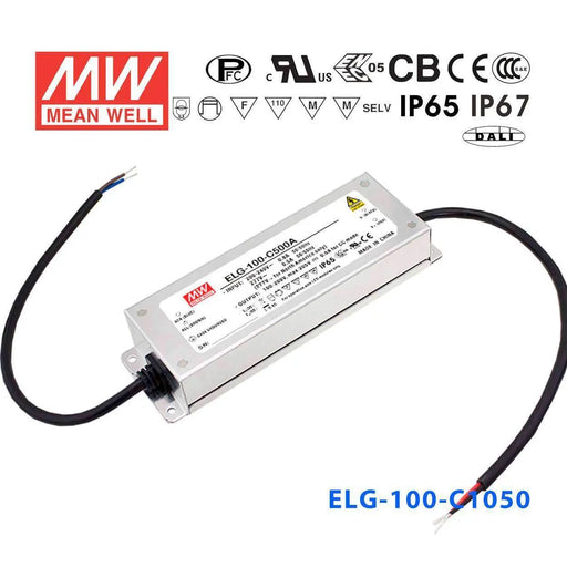 ELG-100-C1050DA MEAN WELL Power Supply | HTD Electronics
