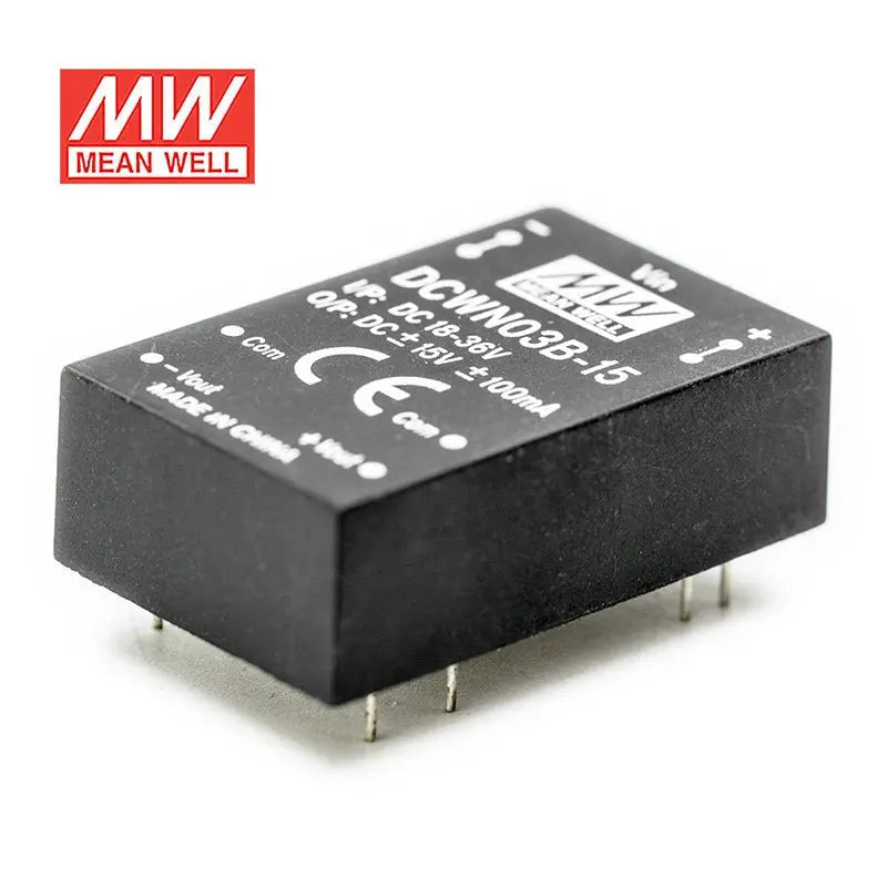 DCWN03B-15 MEAN WELL Power Supply | HTD Electronics