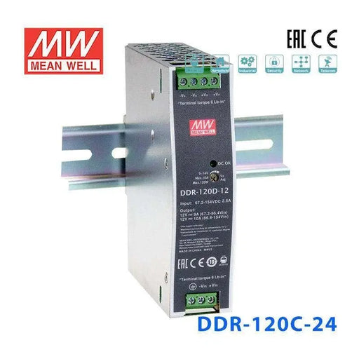 DDR-120C-24 MEAN WELL Power Supply | HTD Electronics