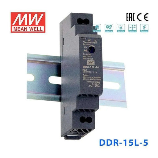 DDR-15L-5 MEAN WELL Power Supply | HTD Electronics