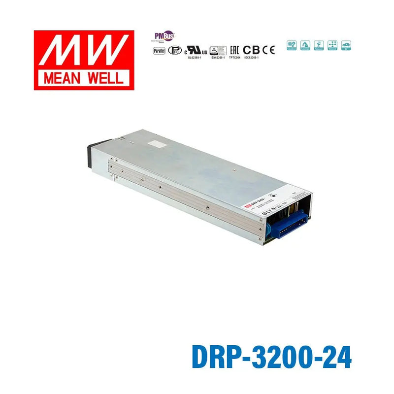 DRP-3200-24 MEAN WELL Power Supply | HTD Electronics