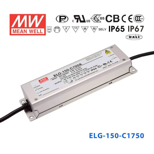 ELG-150-C1750AB MEAN WELL Power Supply | HTD Electronics