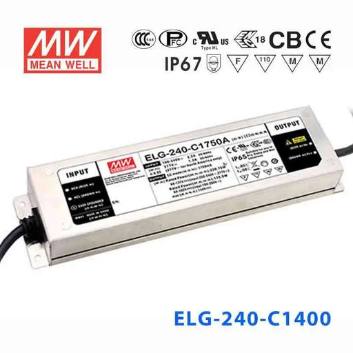 ELG-240-C1400AB MEAN WELL Power Supply | HTD Electronics