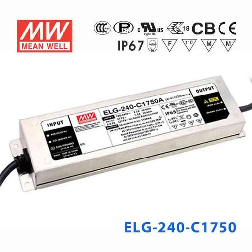ELG-240-C1750B MEAN WELL Power Supply | HTD Electronics