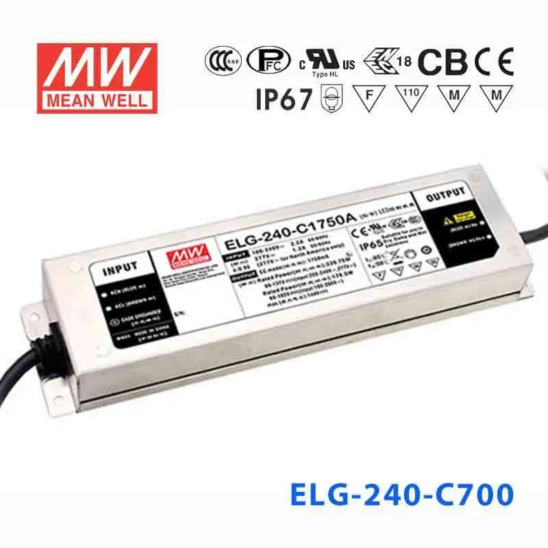 ELG-240-C700B MEAN WELL Power Supply | HTD Electronics