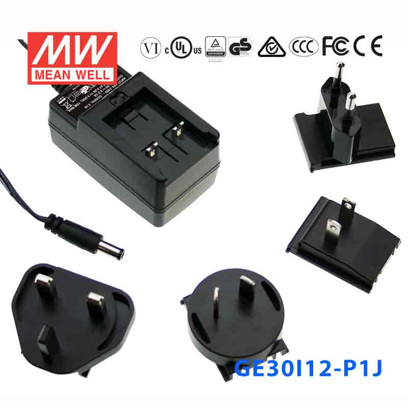 GE30I12-P1J MEAN WELL Power Supply | HTD Electronics