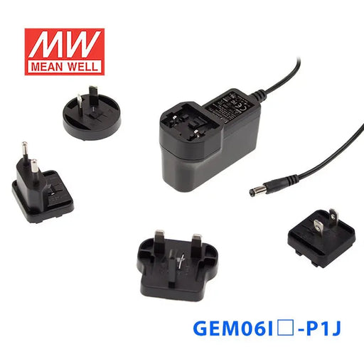 GEM06I15-P1J MEAN WELL Power Supply | HTD Electronics