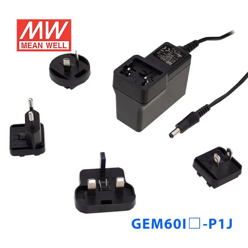 GEM60I24-P1J MEAN WELL Power Supply | HTD Electronics