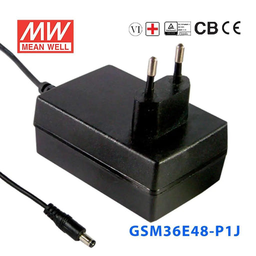 GSM36E48-P1J MEAN WELL Power Supply | HTD Electronics