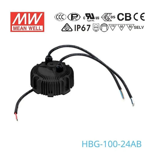 HBG-100-24AB MEAN WELL Power Supply | HTD Electronics