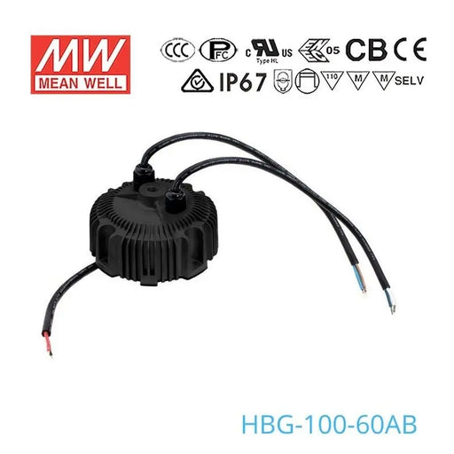HBG-100-60AB MEAN WELL Power Supply | HTD Electronics