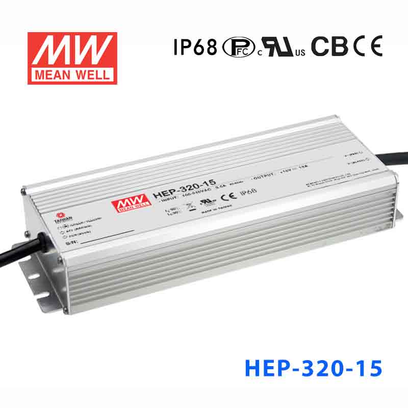 HEP-320-15A MEAN WELL Power Supply | HTD Electronics