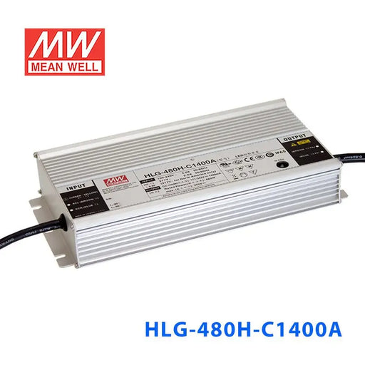 HLG-480H-C1400B MEAN WELL Power Supply | HTD Electronics