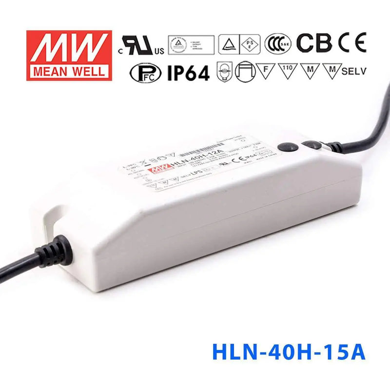 HLN-40H-15A MEAN WELL Power Supply | HTD Electronics