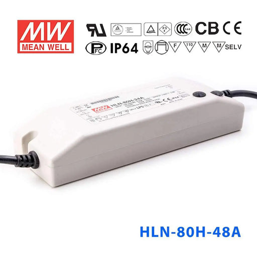 HLN-80H-48A MEAN WELL Power Supply | HTD Electronics