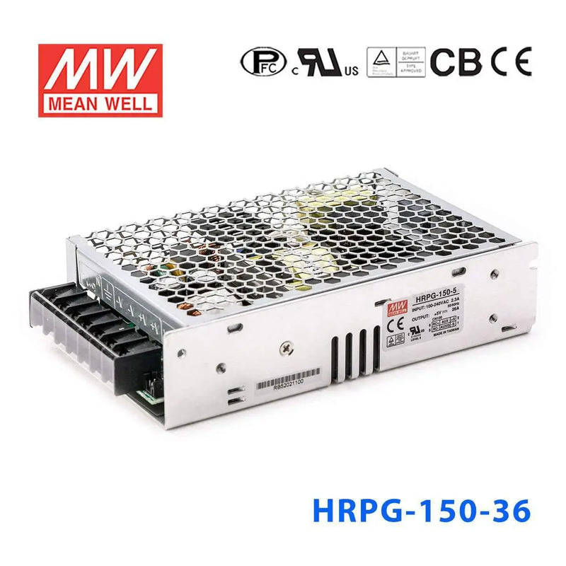 HRPG-150-36 MEAN WELL Power Supply | HTD Electronics