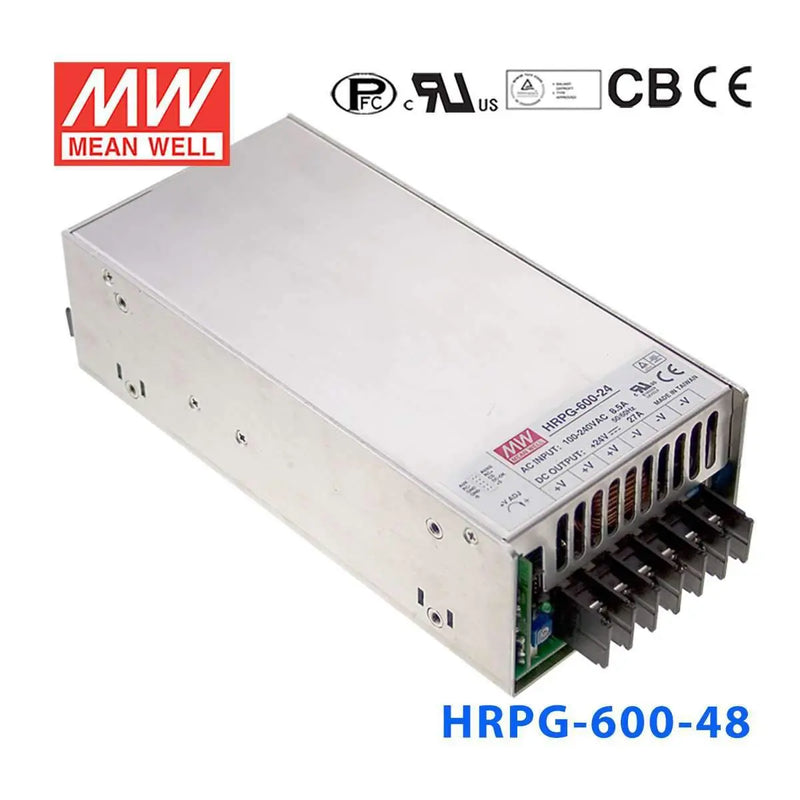 HRPG-600-48 MEAN WELL Power Supply | HTD Electronics