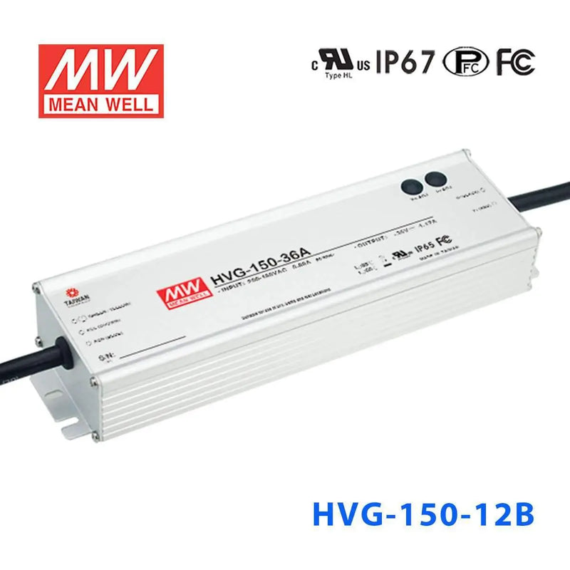 HVG-150-12B MEAN WELL Power Supply | HTD Electronics