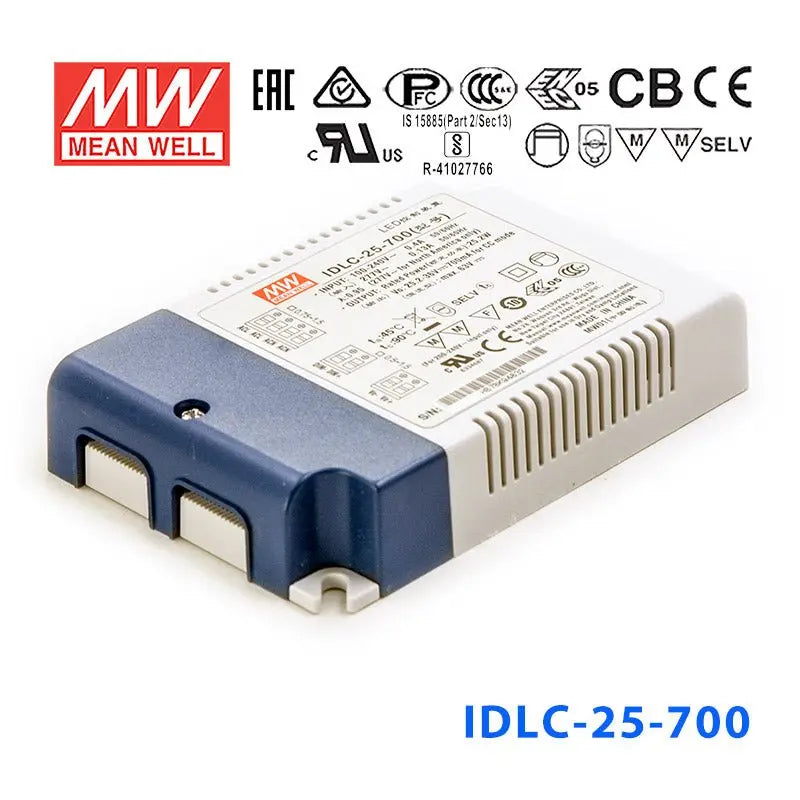 IDLC-25-700 MEAN WELL Power Supply | HTD Electronics