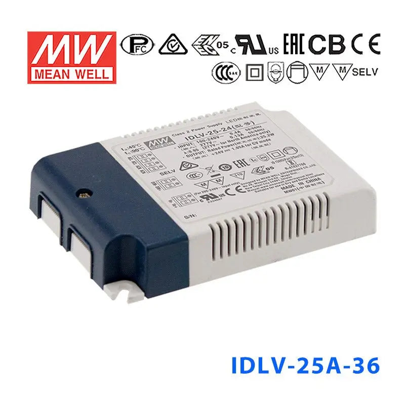 IDLV-25A-36 MEAN WELL Power Supply | HTD Electronics