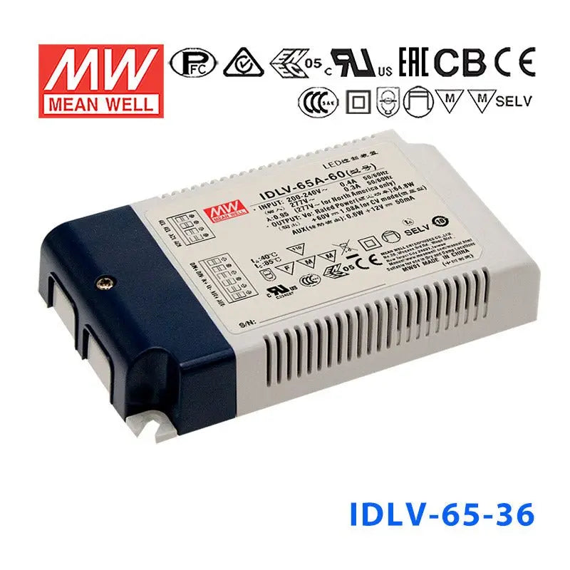 IDLV-65-36 MEAN WELL Power Supply | HTD Electronics