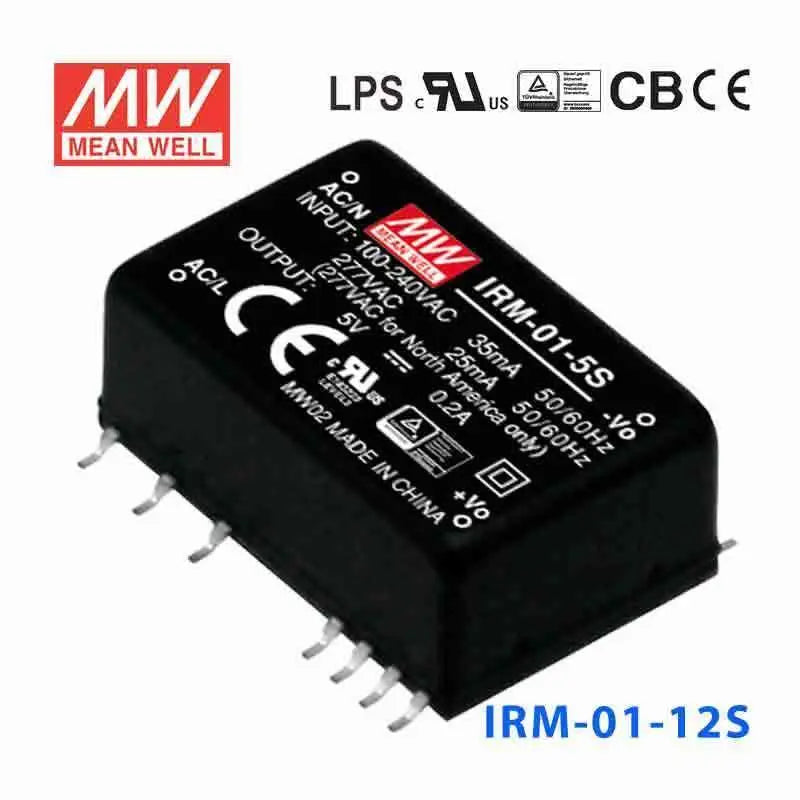 IRM-01-12S MEAN WELL Power Supply | HTD Electronics