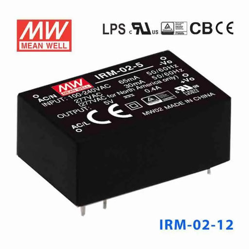 IRM-02-12 MEAN WELL Power Supply | HTD Electronics