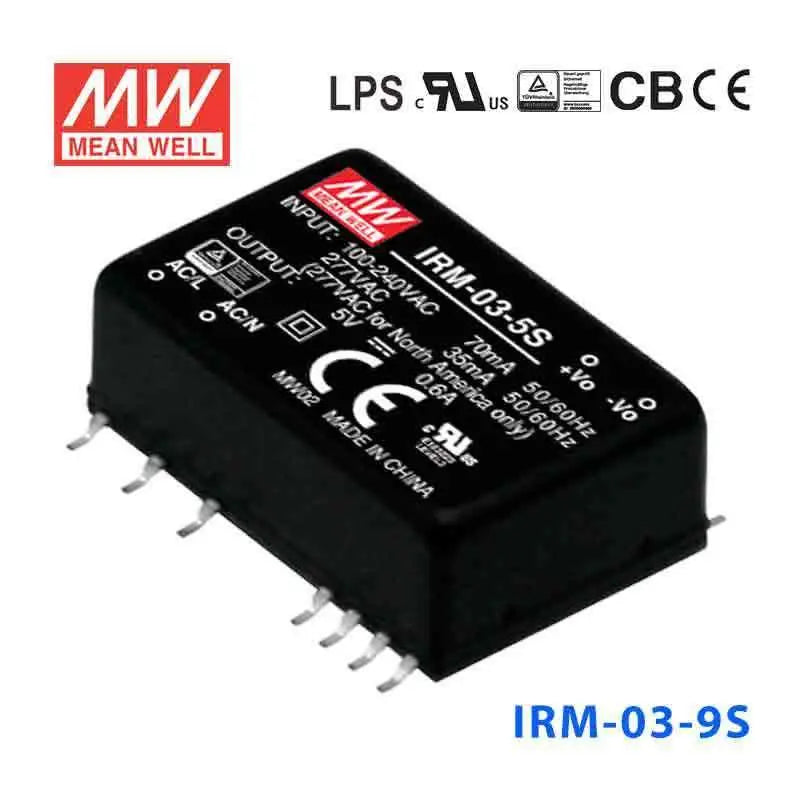 IRM-03-9S MEAN WELL Power Supply | HTD Electronics