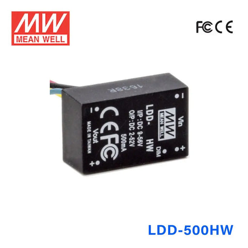 LDD-500HW MEAN WELL Power Supply | HTD Electronics