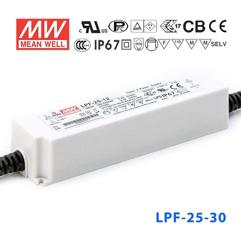 LPF-25-30 MEAN WELL Power Supply | HTD Electronics