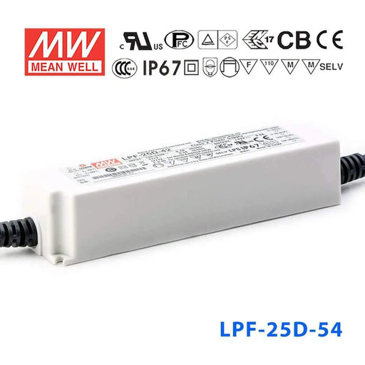 LPF-25D-54 MEAN WELL Power Supply | HTD Electronics