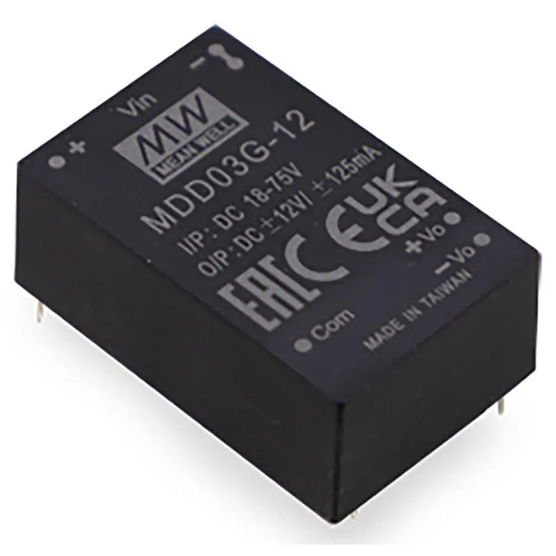 MDD03F-12 MEAN WELL Power Supply | HTD Electronics