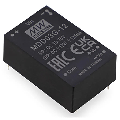 MDD03F-12 MEAN WELL Power Supply | HTD Electronics