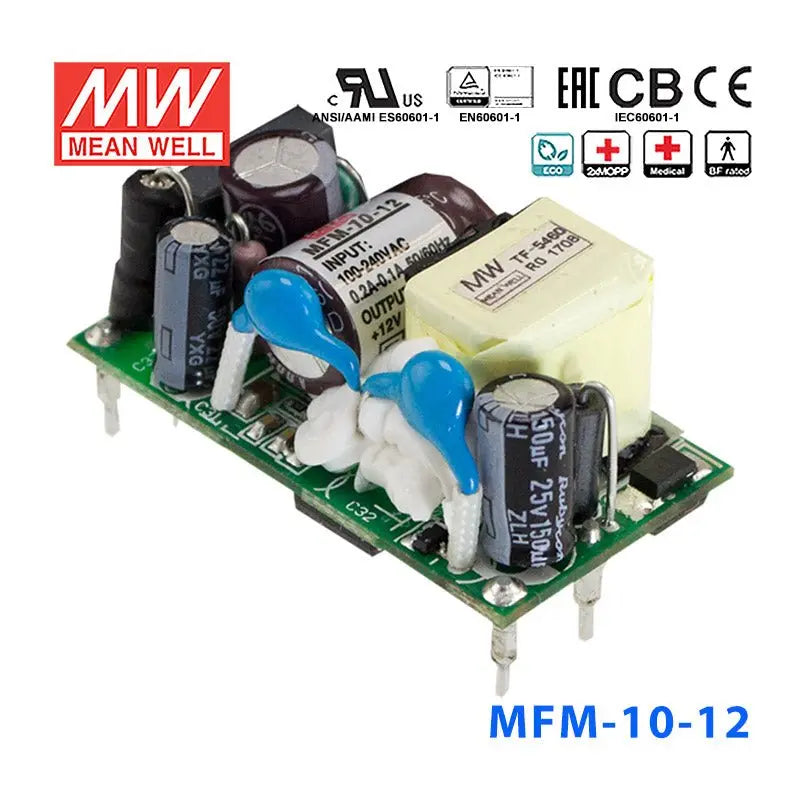 MFM-10-12 MEAN WELL Power Supply | HTD Electronics