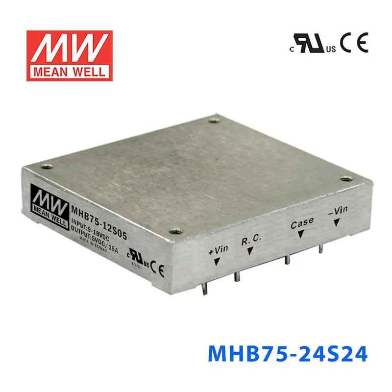 MHB75-24S24 MEAN WELL Power Supply | HTD Electronics