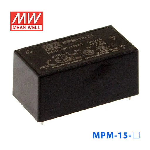 MPM-15-5 MEAN WELL Power Supply | HTD Electronics