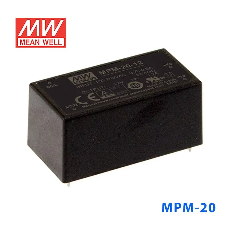 MPM-20-24 MEAN WELL Power Supply | HTD Electronics