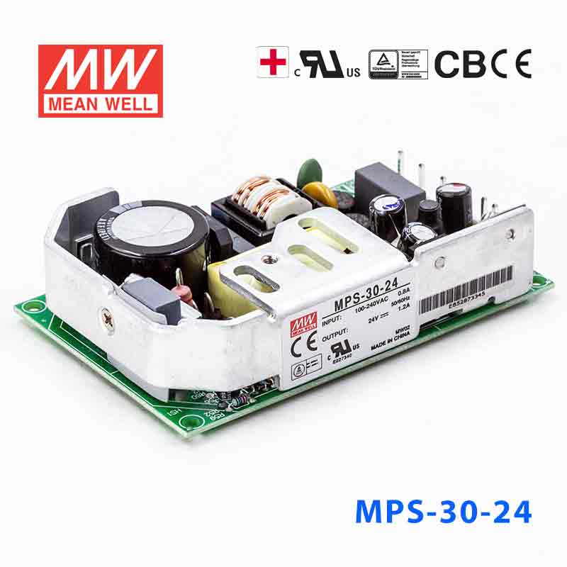 MPS-30-24 MEAN WELL Power Supply | HTD Electronics