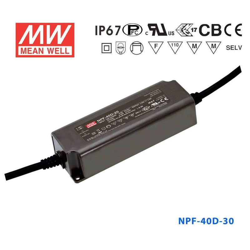 NPF-40D-30 MEAN WELL Power Supply | HTD Electronics