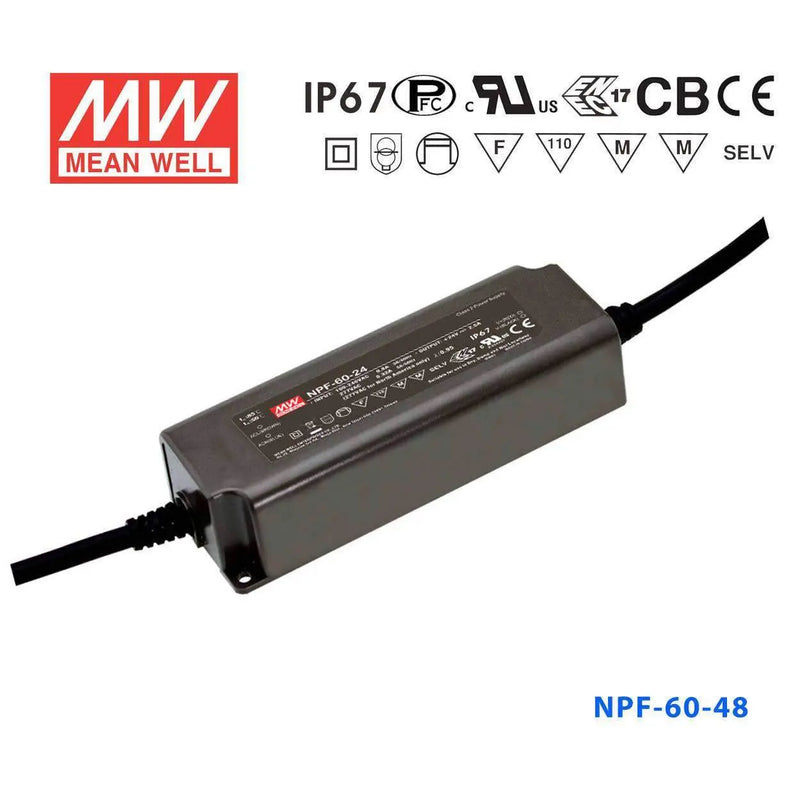 NPF-60-48 MEAN WELL Power Supply | HTD Electronics