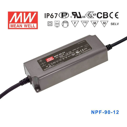 NPF-90-12 MEAN WELL Power Supply | HTD Electronics