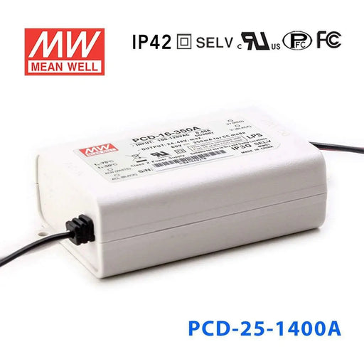 PCD-25-1400A MEAN WELL Power Supply | HTD Electronics