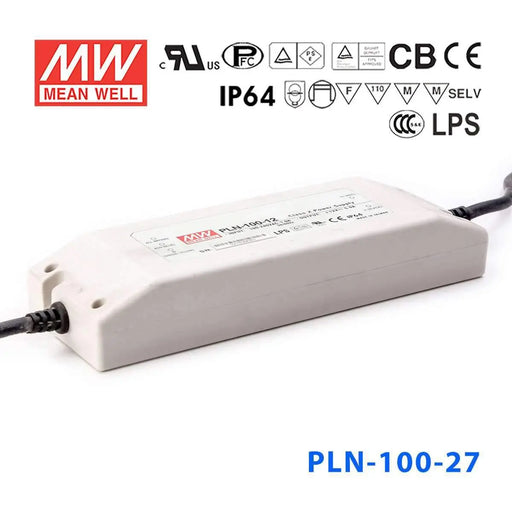 PLN-100-27 MEAN WELL Power Supply | HTD Electronics