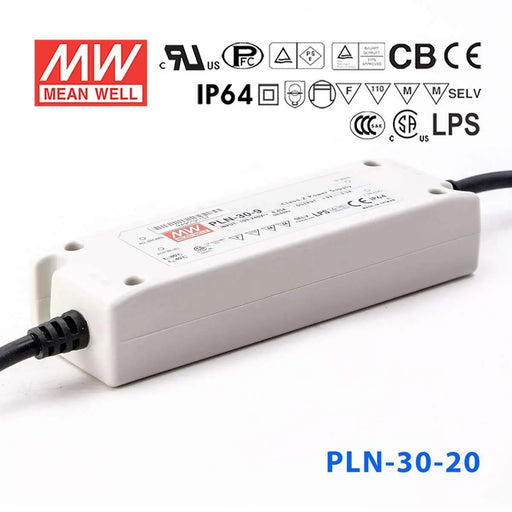PLN-30-20 MEAN WELL Power Supply | HTD Electronics