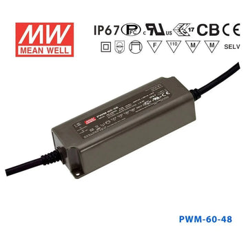 PWM-60-48 MEAN WELL Power Supply | HTD Electronics