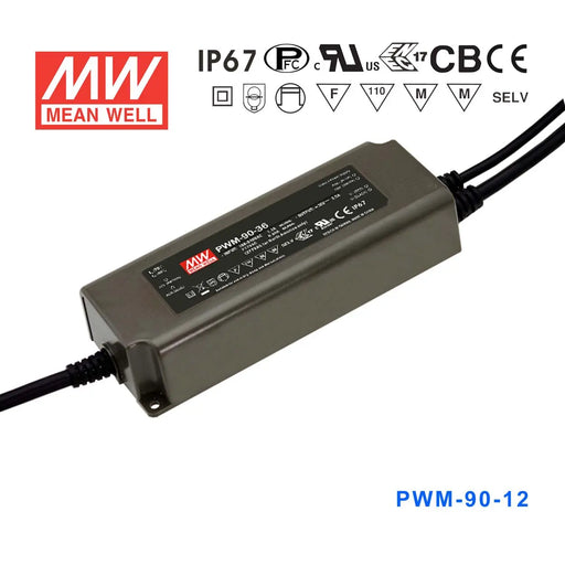 PWM-90-12DA MEAN WELL Power Supply | HTD Electronics