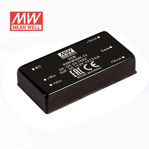 RDDW20G-12 MEAN WELL Power Supply | HTD Electronics