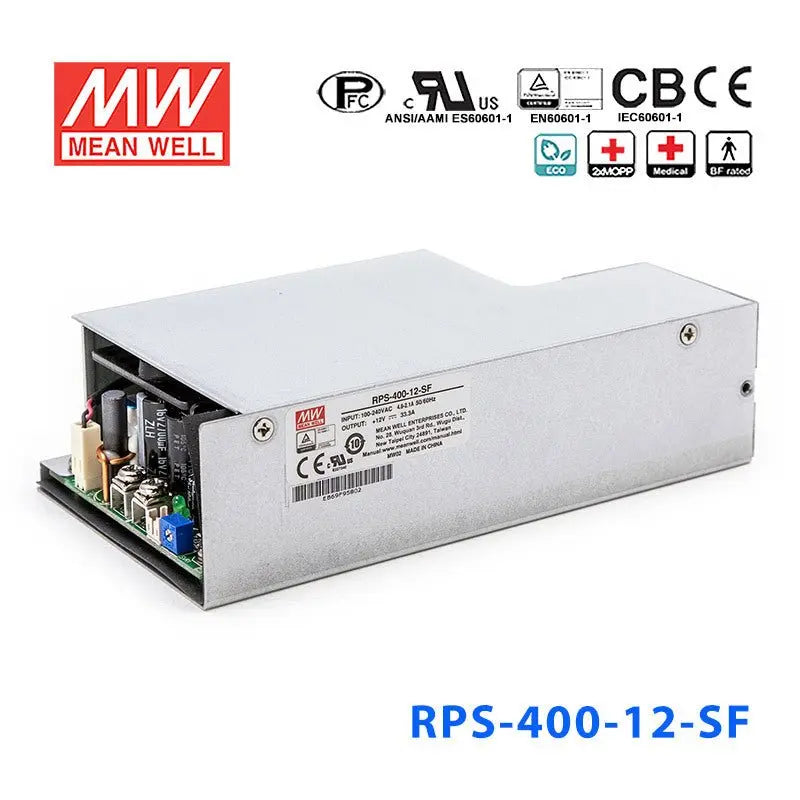 RPS-400-12-SF MEAN WELL Power Supply | HTD Electronics