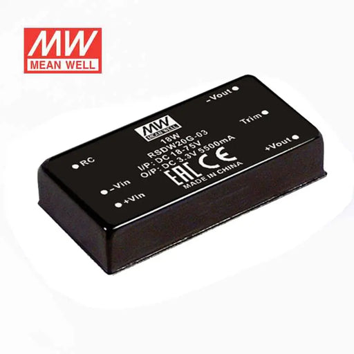 RSDW20G-03 MEAN WELL Power Supply | HTD Electronics