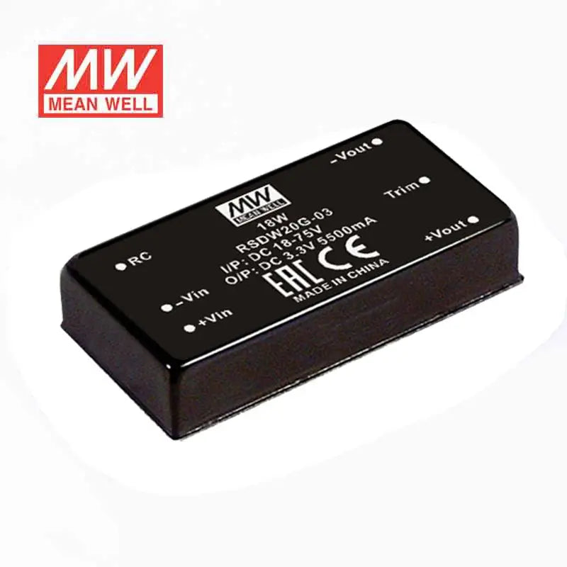 RSDW20H-15 MEAN WELL Power Supply | HTD Electronics